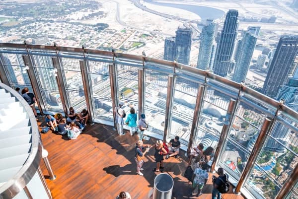 UAE, DUBAI - Inside of Burj Khalifa