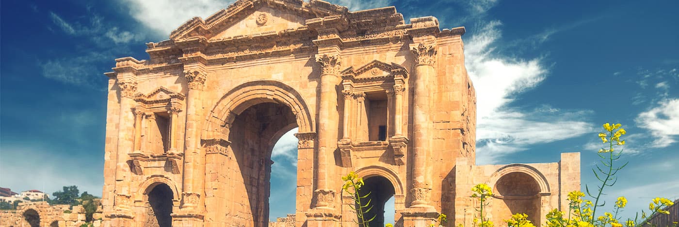 The Arch of Hadrian, Jerash