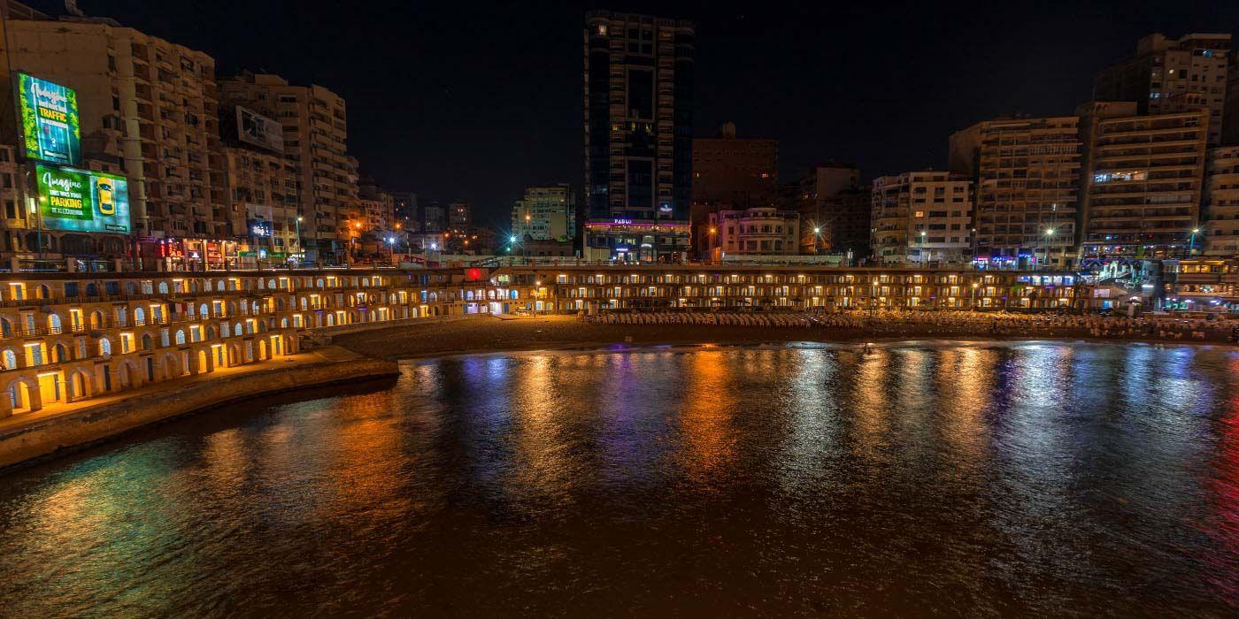 Alexandria at Night Alexandria at  Night