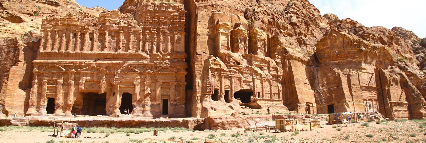 Royal Tombs in Petra Royal Tombs in Petra