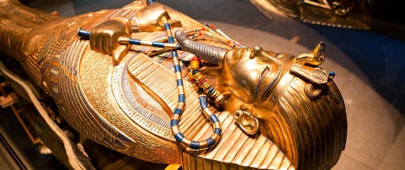 Golden Coffin of king Tut