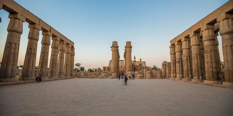 Ancient temple in Luxor Ancient temple in Luxor